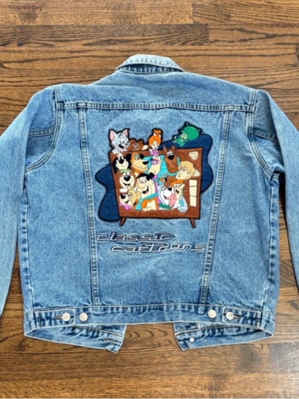 Authentic Vintage Denim Jacket, Warner Bros. “Classic Cartoons"